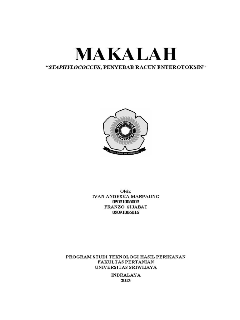 Makalah Enterotoksin | PDF