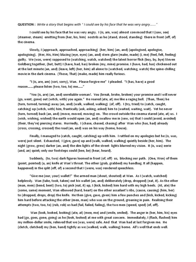 Essay SPM Error Identification PDF