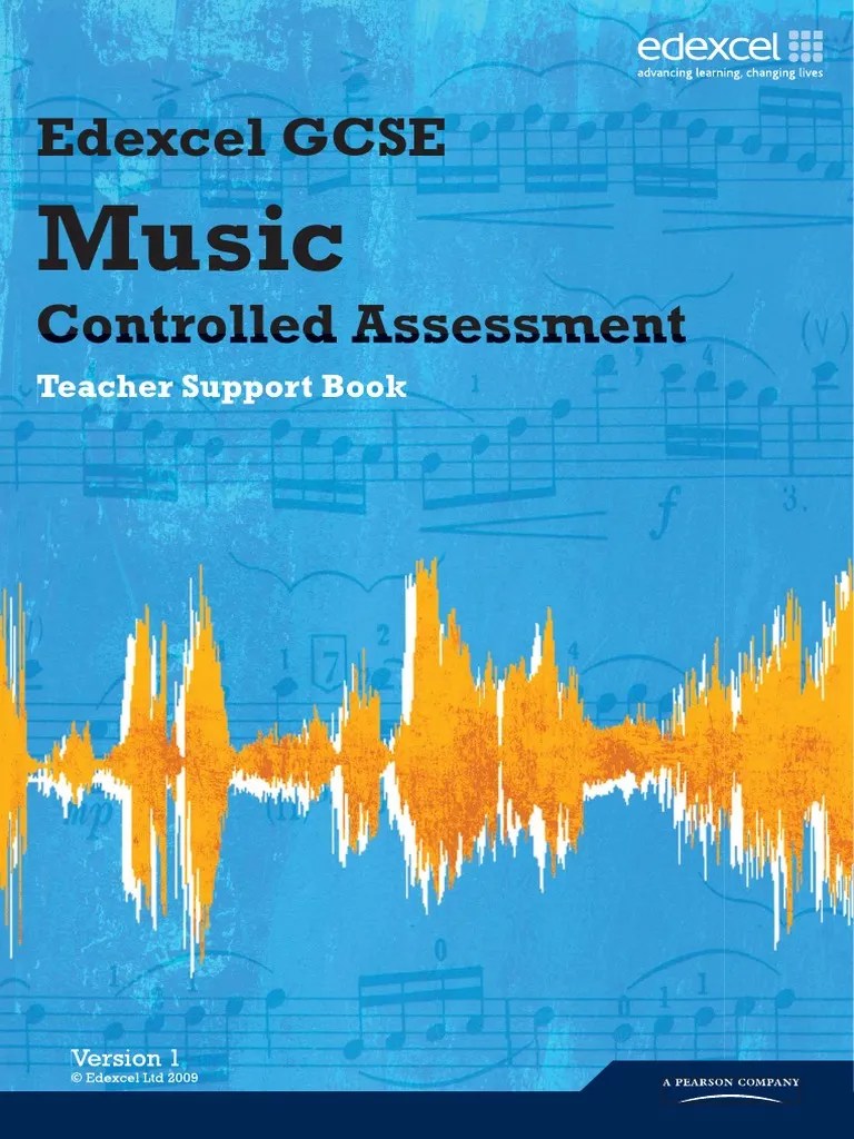 GCSE Music Controlled Assessment Teacher Support Book PDF