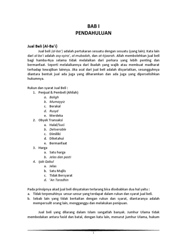 Jual Beli Terlarang Final PDF