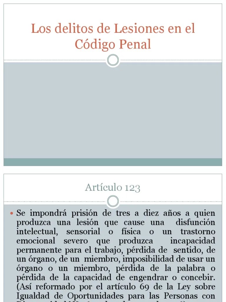También se destaca que miembros de la prensa fueron atacados hasta con impactos directos al cuerpo, perpetrados por los agentes policiales que estaban desplegados en todo el centro de lima. Los Delitos de Lesiones en El Código Penal