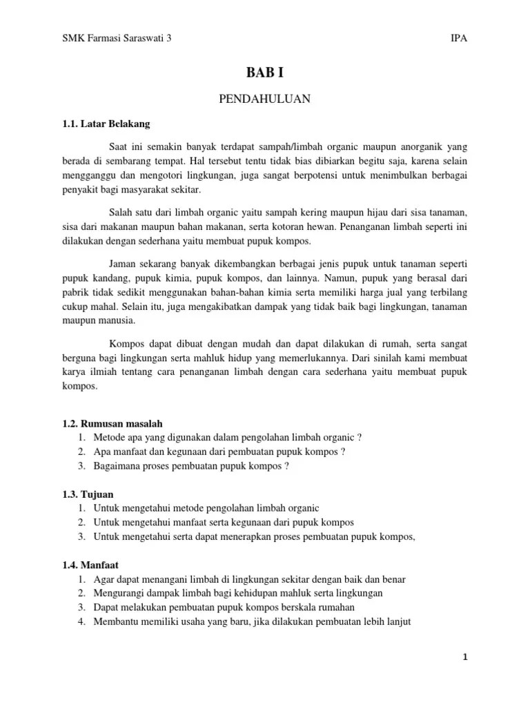 Penanganan Limbah | PDF
