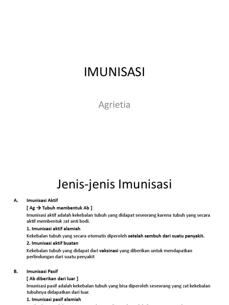 IMUNISASI | PDF