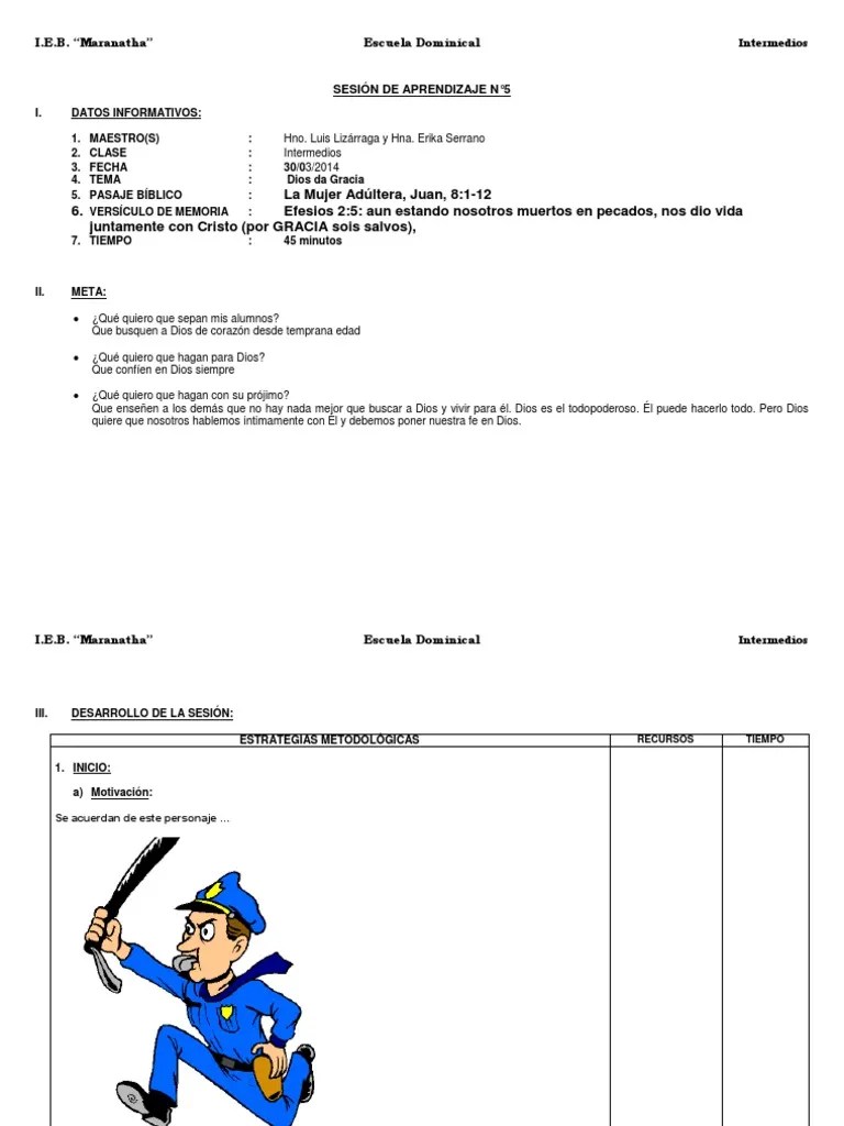 Sesion de Clase Intermedios 200414 Gracia divina Pecado