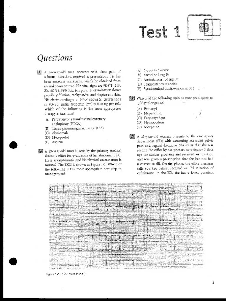 1000 Emergency Medicine Questions