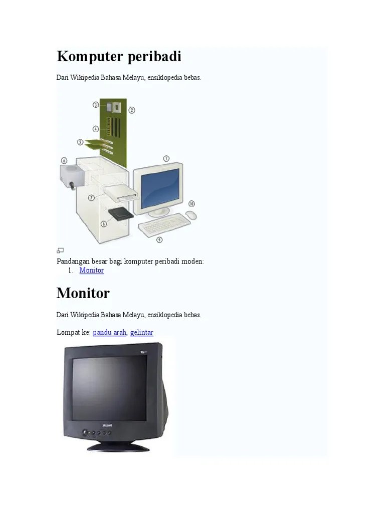 Terbaru 53+ Komputer Peribadi