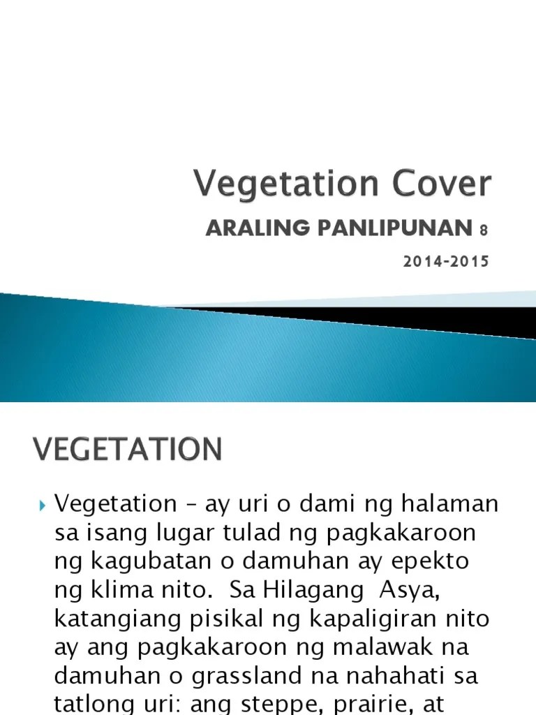 Vegetation Cover