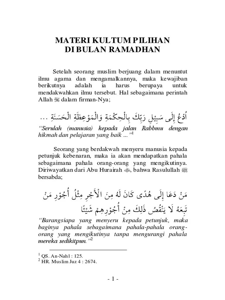 Teks Ceramah Singkat Tentang Menuntut Ilmu Berbagi Teks Penting