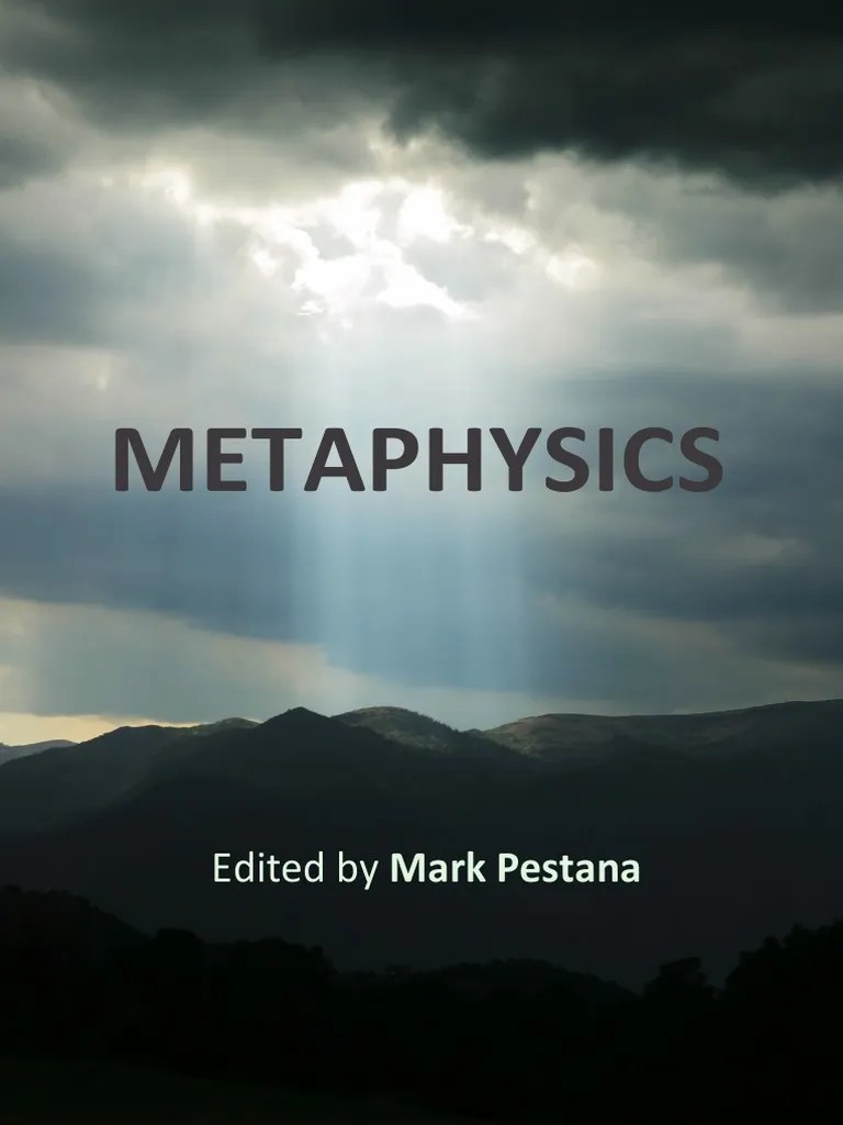 Metaphysics PDF Metaphysics Reality