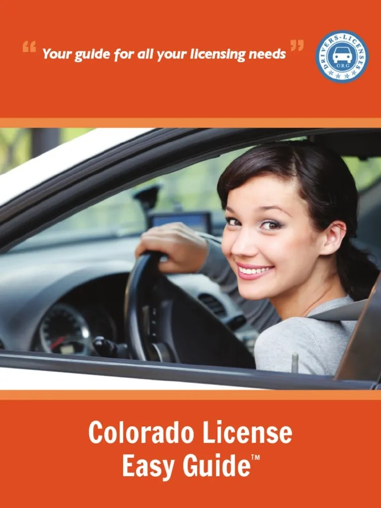 Checklist Renew Drivers License Colorado PDF Identity Document