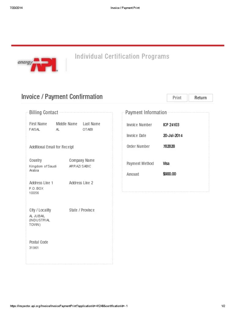 Invoice _ Payment Print