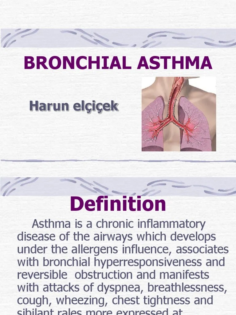 Bronchial Asthma Asthma Allergy