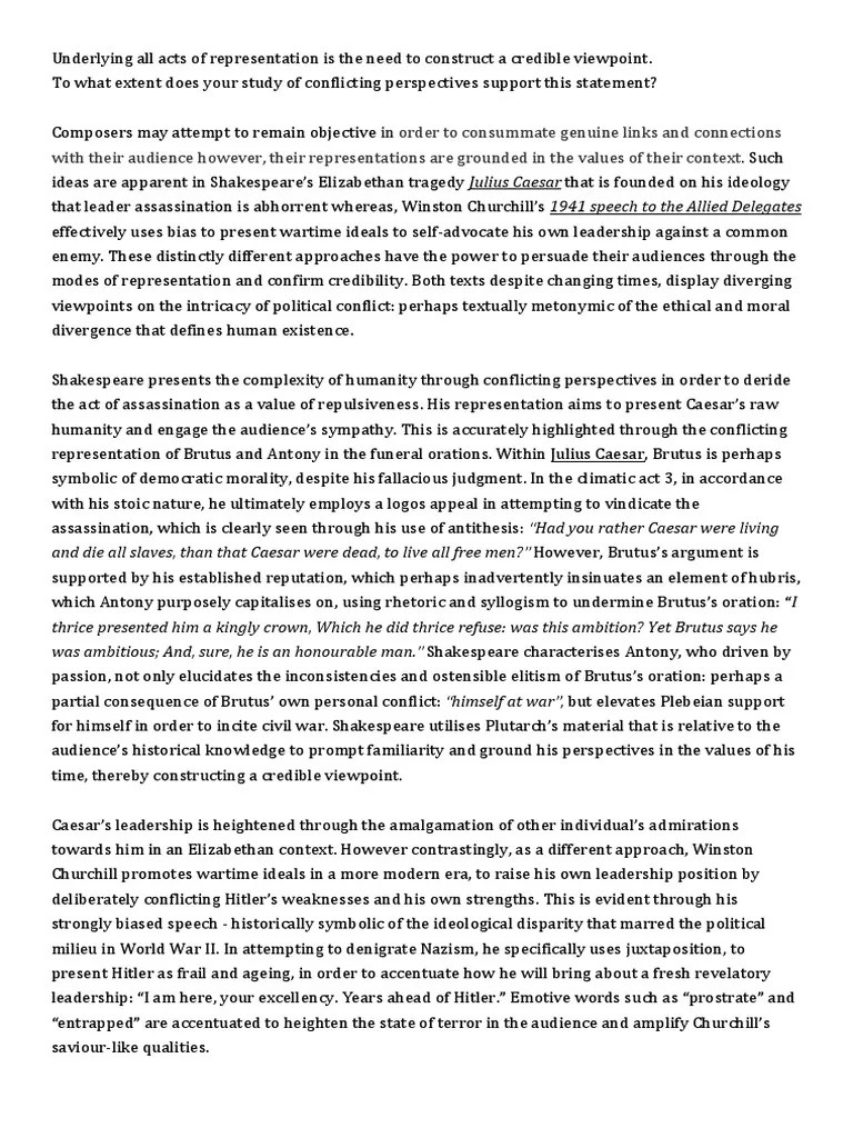 Julius Caesar Speech Julius Caesar Marcus Junius