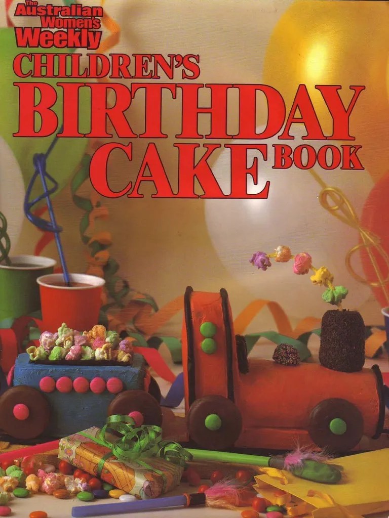 Children�s Birthday Cake Book Gingerbread Meringue