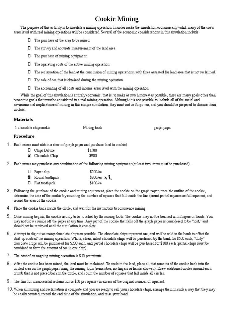 Cookie Mining Lab Mining Brand