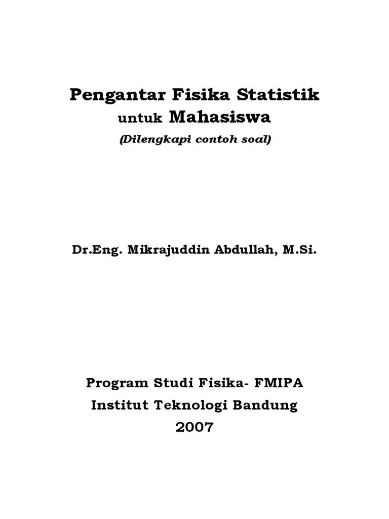 DIKTAT FISIKA DASAR 1 ITB PDF