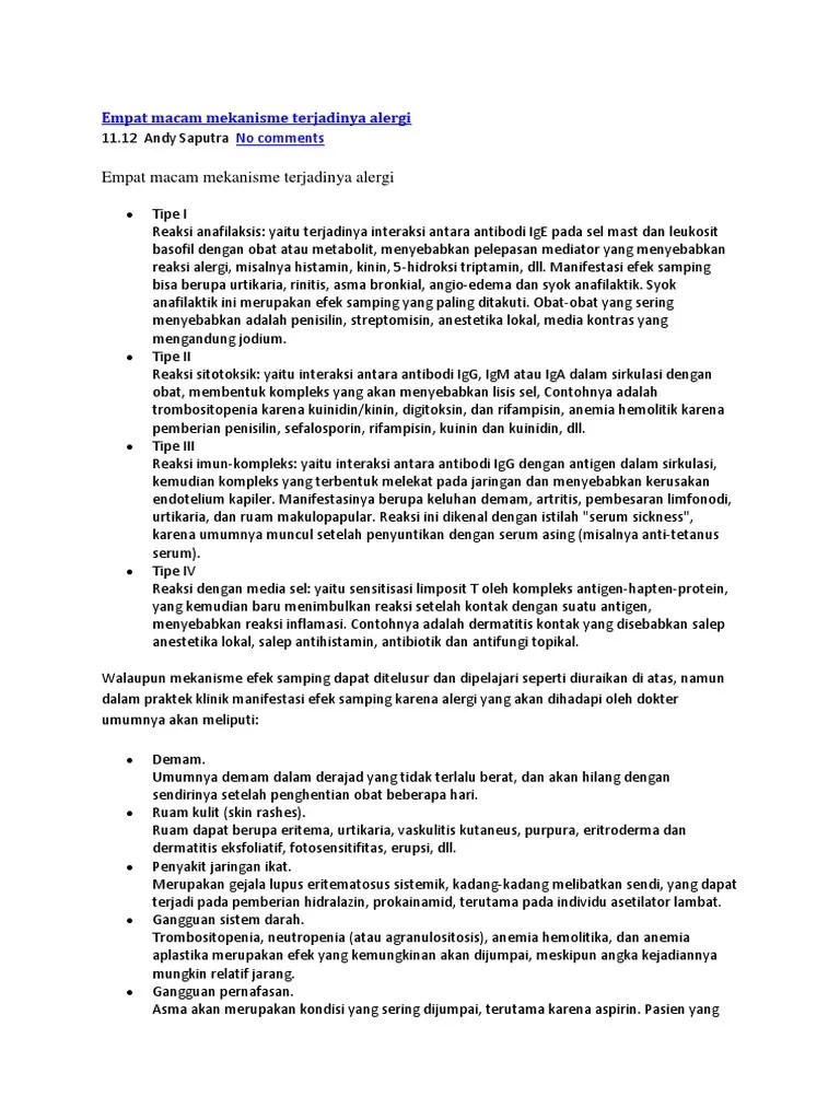 Empat macam mekanisme terjadinya alergi.docx