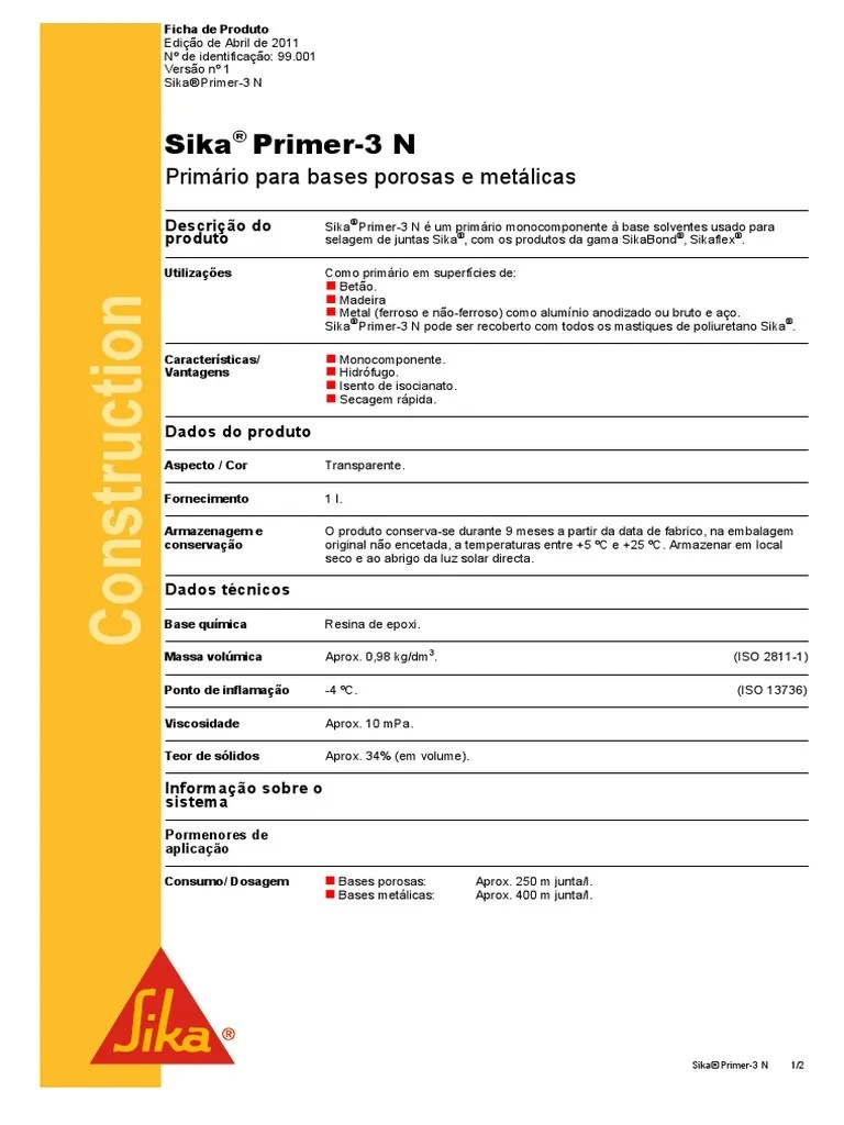 Sika Primer 3N _99.001