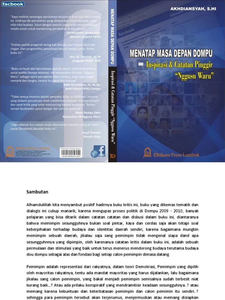 Menatap Masa Depan Dompu | PDF