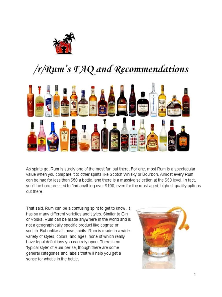 Beginners Guide To Rum PDF Rum Barrel