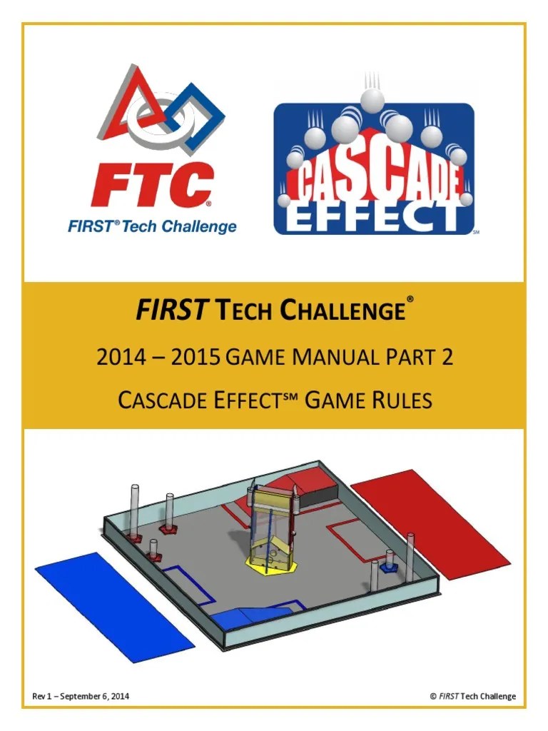 FTC Game Manual Part 2-Rev 0 0 | Referee | Professional Wrestling