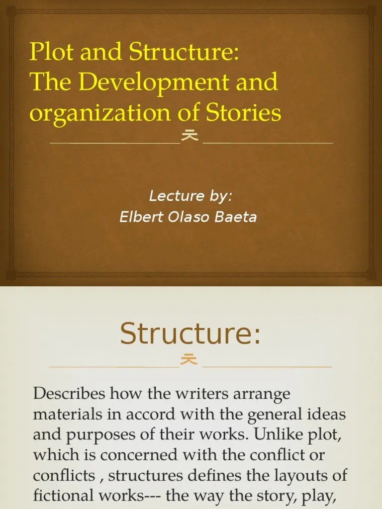 Plot and Structure Plot (Narrative) Fiction & Literature Free 30