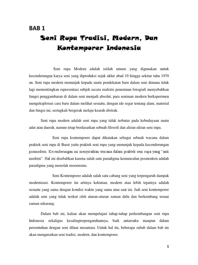 MAkalah Seni Rupa | PDF