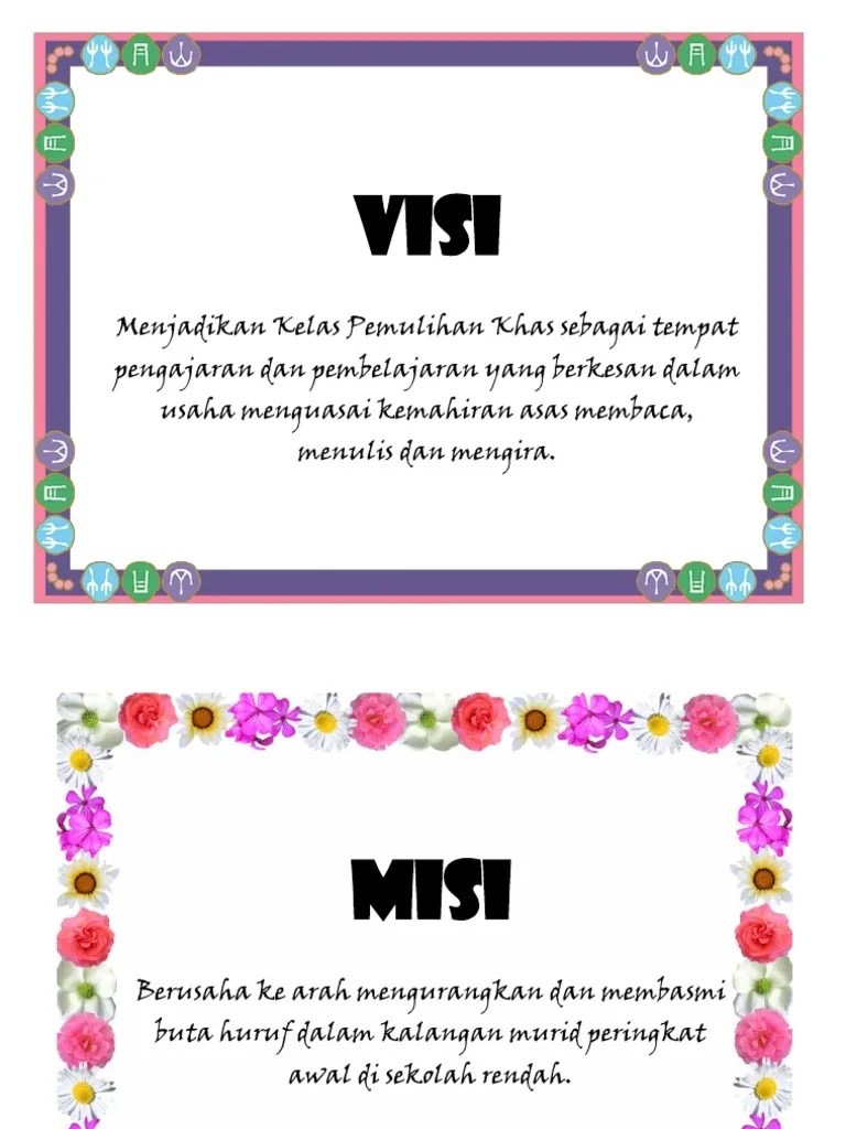 Pemulihan in a sentence and translation of pemulihan in english dictionary with audio pronunciation by dictionarist.com. Misi Visi Motto