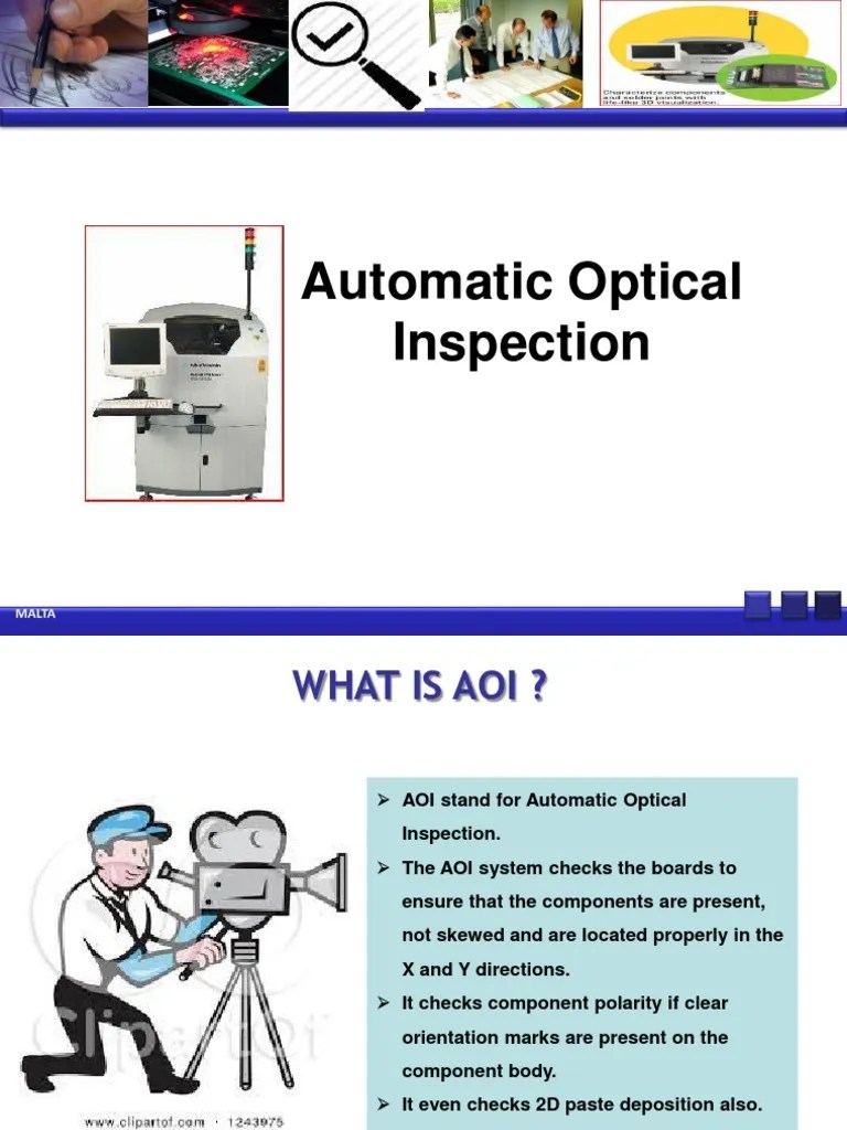 Automatic Optical Inspection Malta