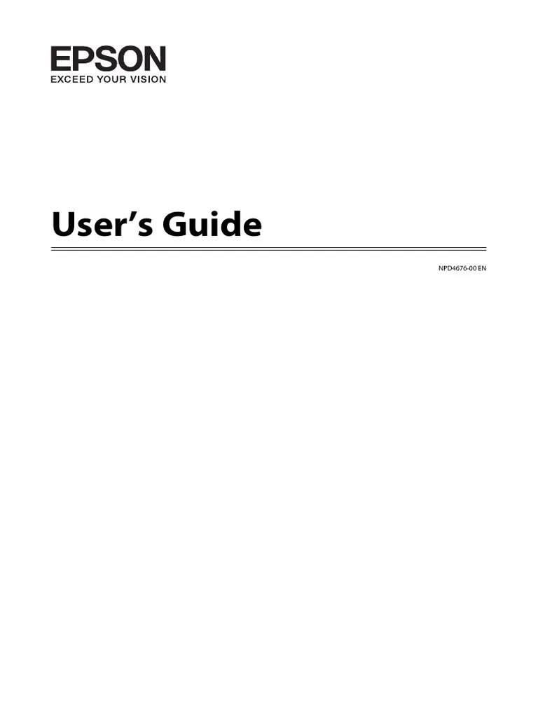Epson XP700 Printer User Guide Secure Digital Image Scanner Free