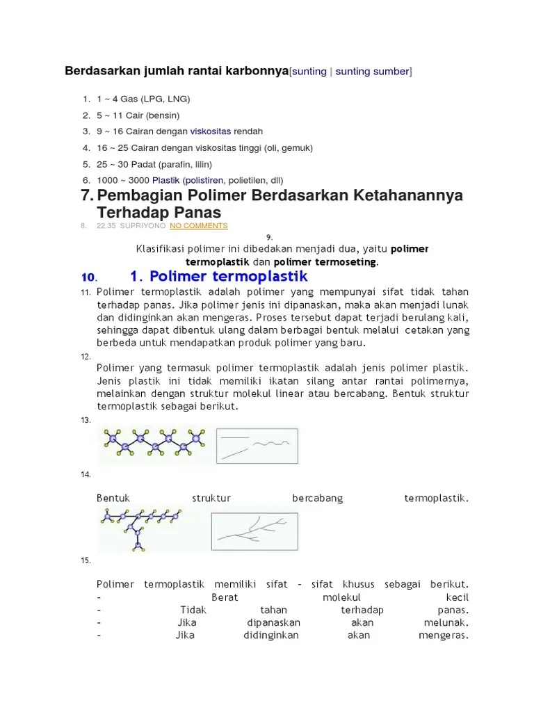 Bahan Konstruksi - Polimer | PDF