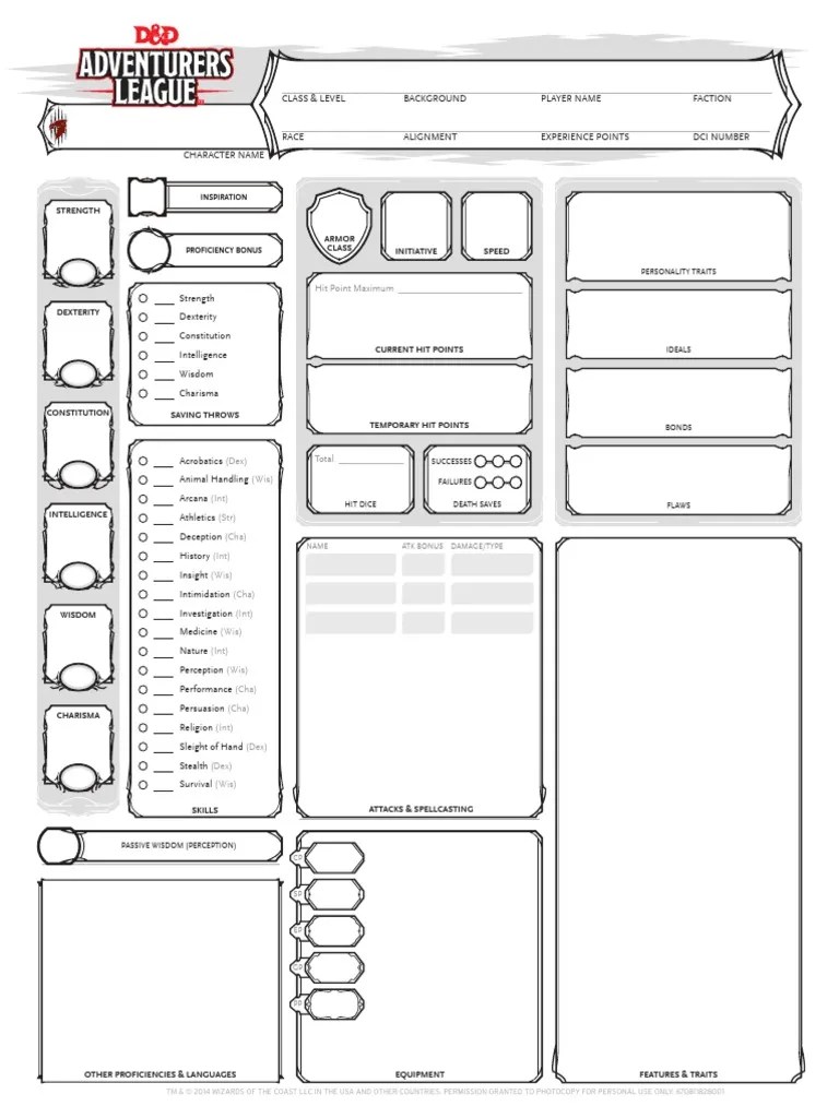 5E D&D ToD Character Sheet v2 (Form)