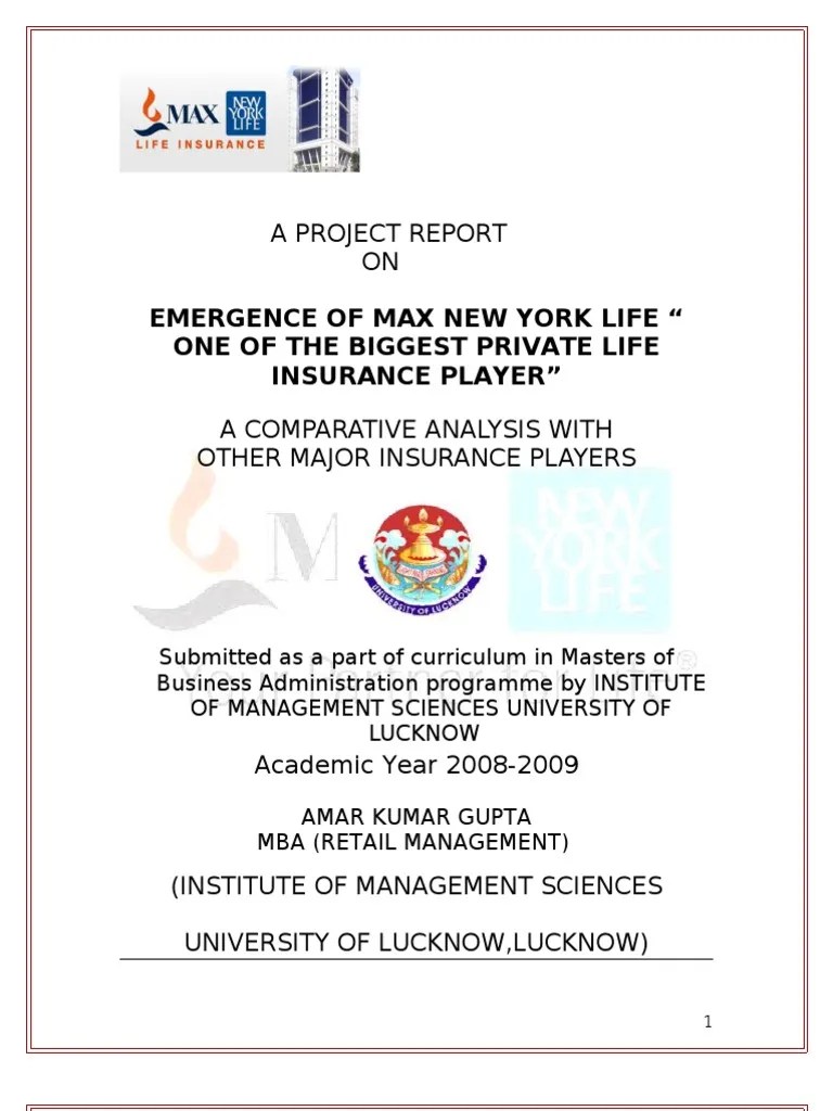 Max Life Insurance Annuity (European) Insurance