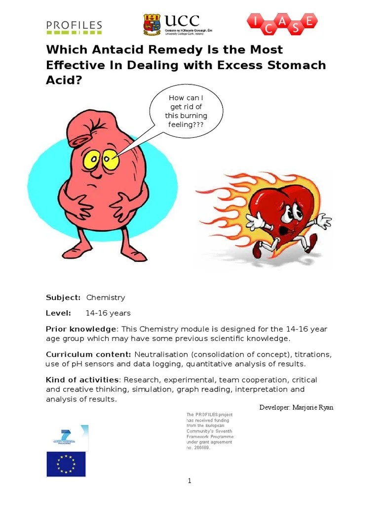 Which Antacid Remedy is the Most Effective Stomach Esophagus