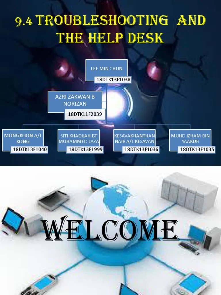 Trouble Shooting and Help Desk PDF Help Desk Troubleshooting