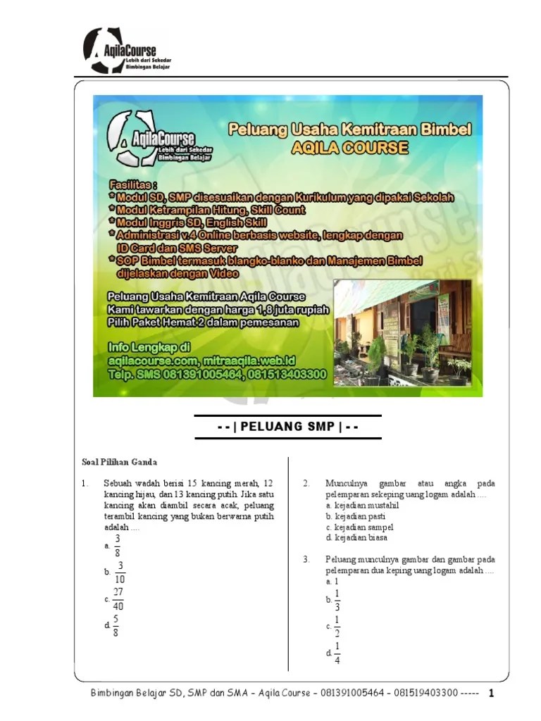 Soal Matematika SMP Peluang.pdf