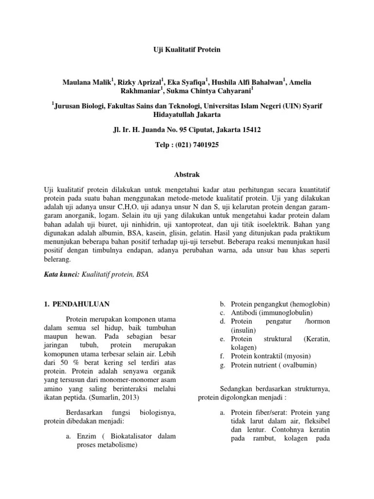Uji Kualitatif Protein I(jurnal).docx