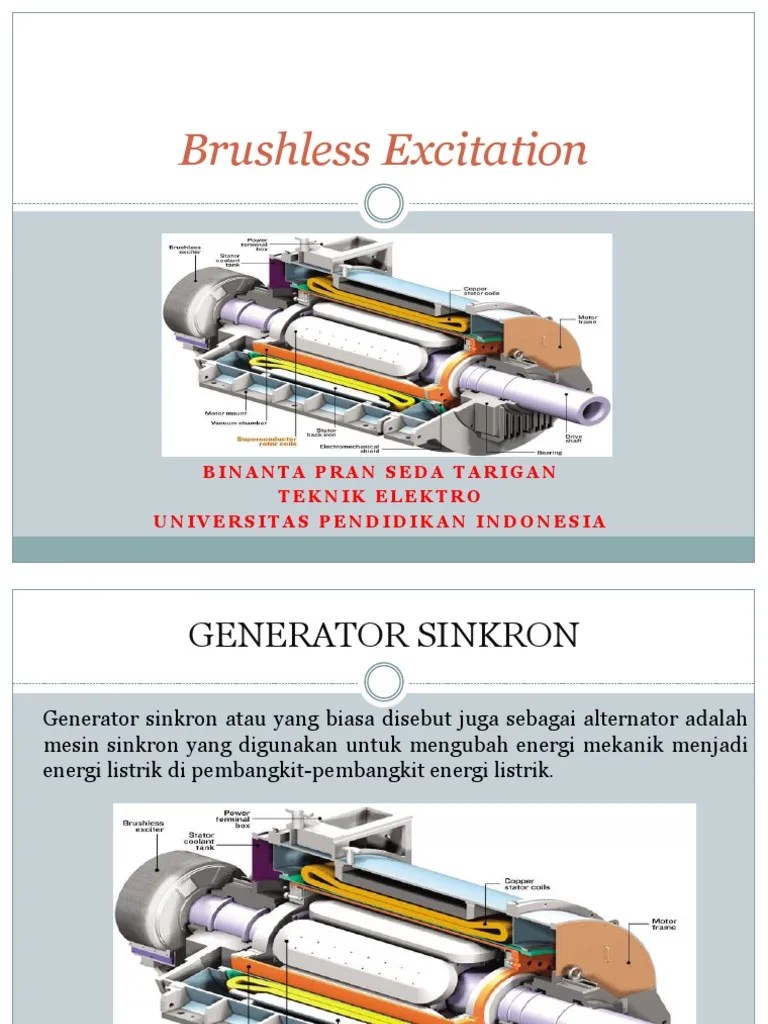 Eksitasi Brushless Generator PDF