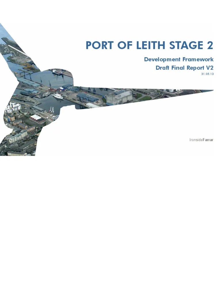 Port of Leith Development Framework 310513 Redacted PDF Rail