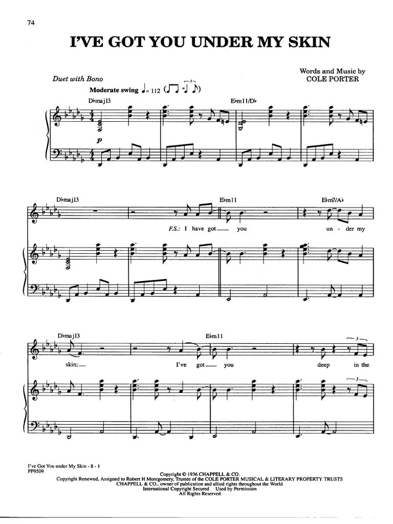 12 I'Ve Got You Under My Skin