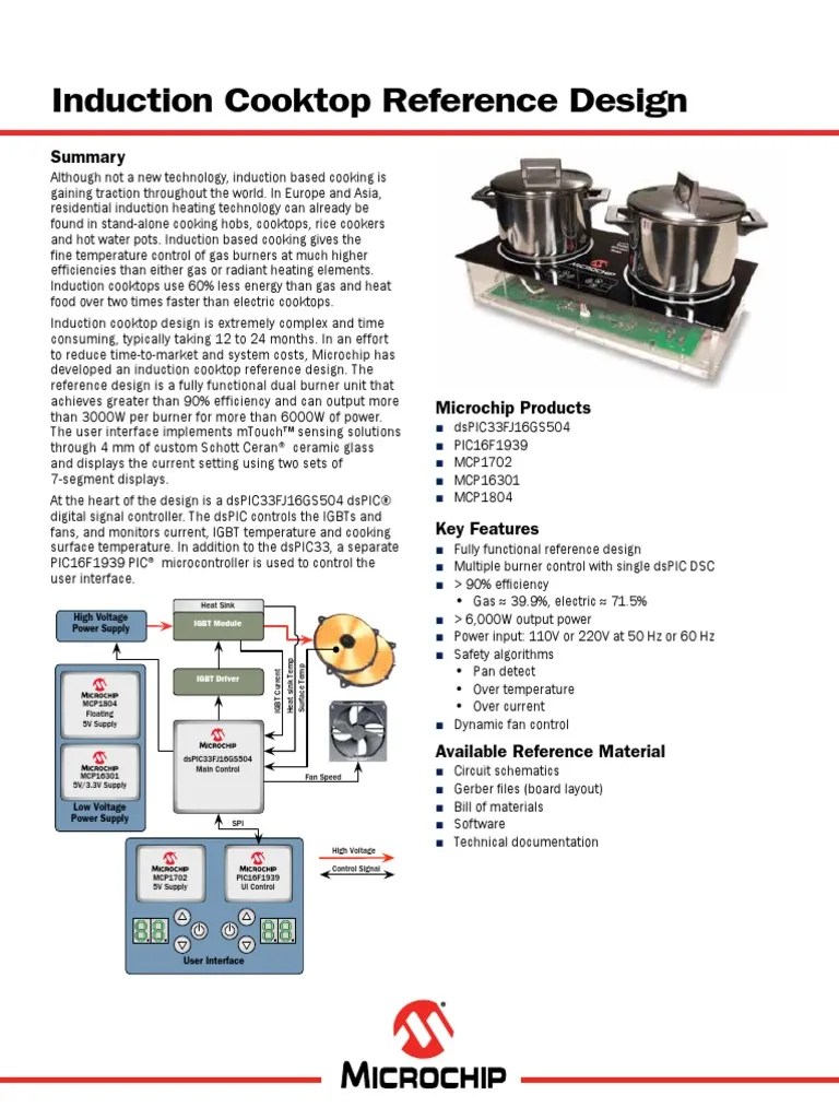 Induction Cooker | PDF | Kitchen Stove | Electrical Engineering