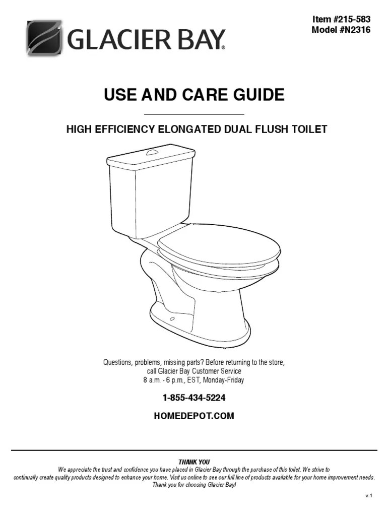 glacier bay toilet Consumers Water Free 30day Trial Scribd