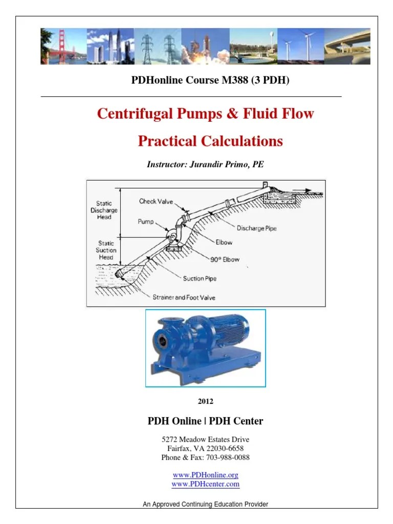 Centrifugal Pump Calculation
