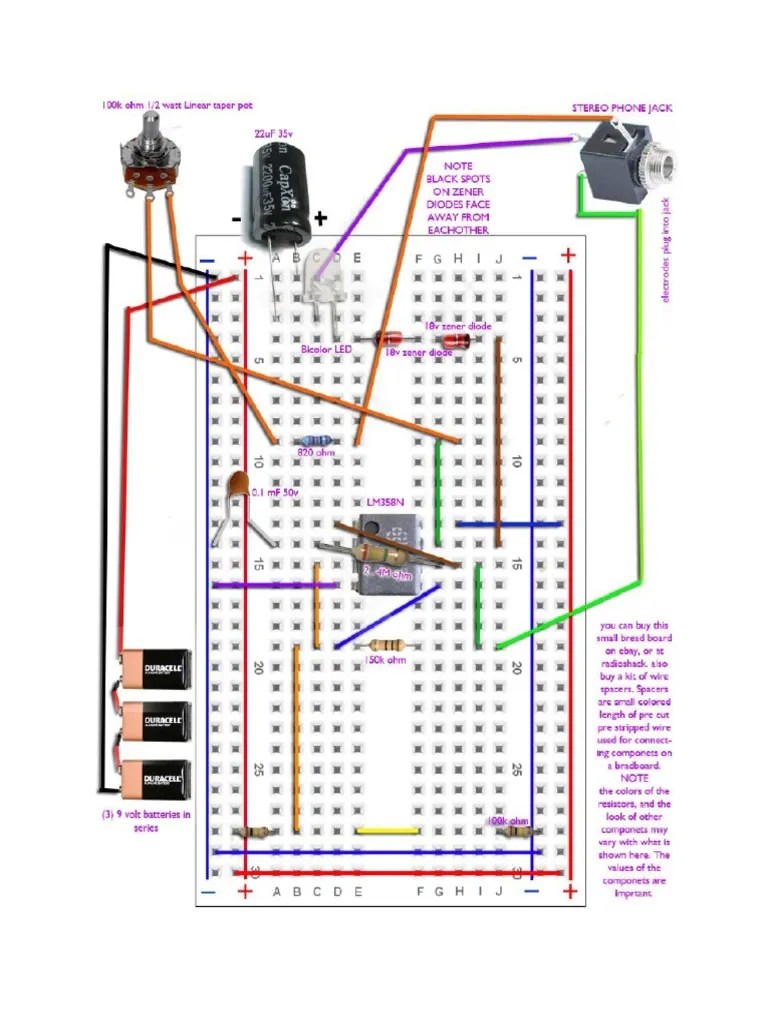 Bob Beck Electrifier Diagram