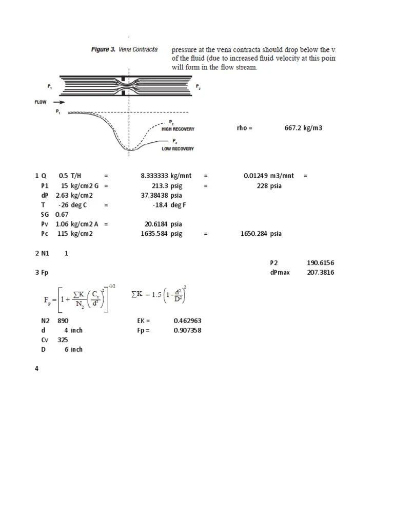 Control Valve Sizing
