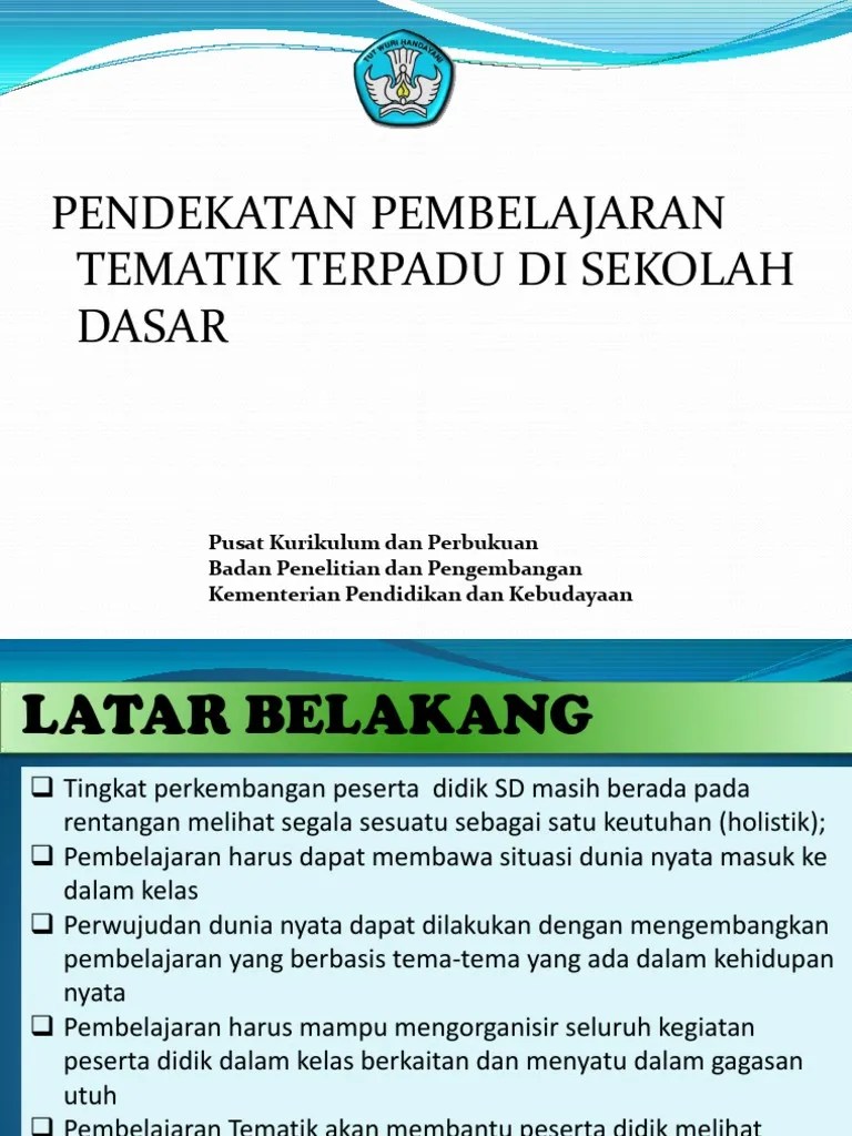 Contoh Proposal Ptk Tematik Sd Kurikulum 2013 Kelas 5