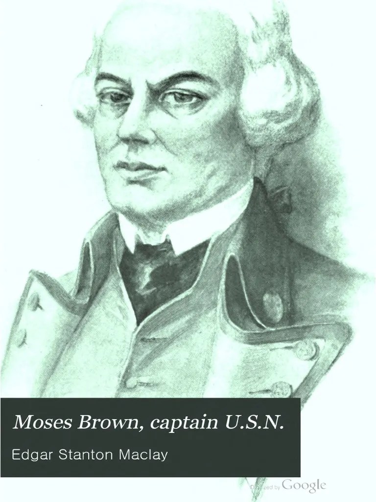 Captain Moses Brown, USN 1904 PDF