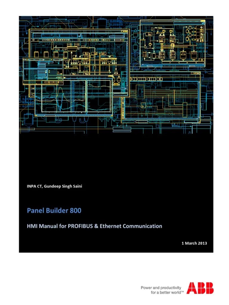 Panel Builder 800 Reference Manual Ip Address Computer Network
