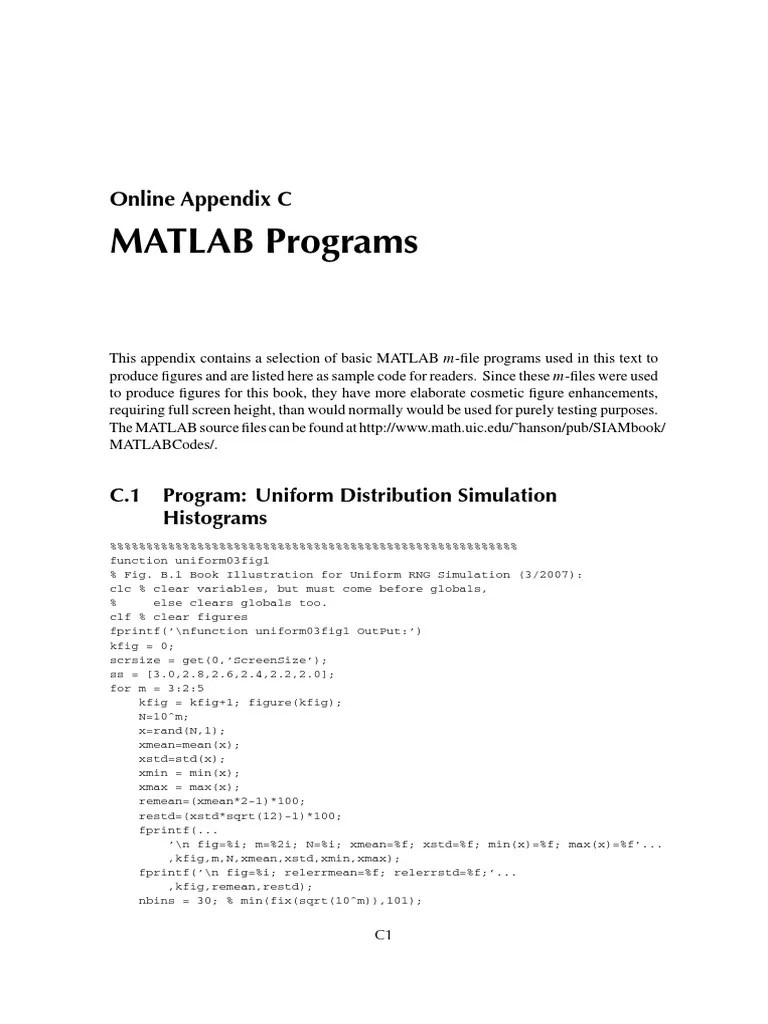 Matlab PDF Integral Standard Deviation