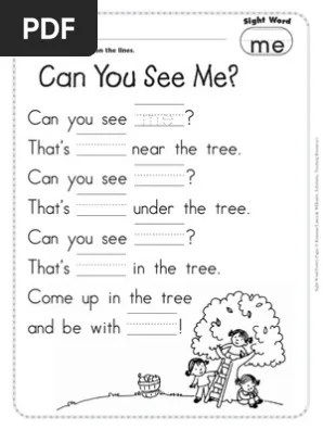 Sight Words Poetry Pages255B1255D | Pdf